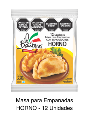Masa para Empanadas HORNO Il Bambino