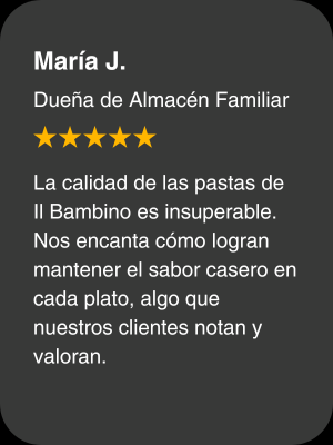 Opinión 1 Il Bambino