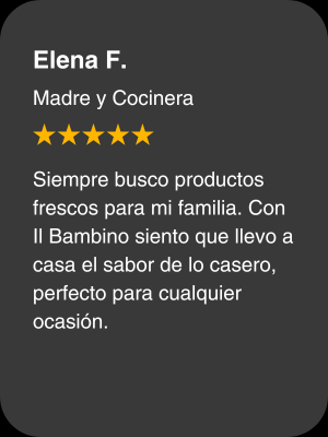 Opinión 3 Il Bambino