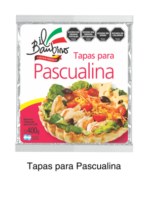 Tapas para Pascualina de Il Bambino